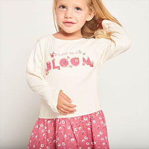 Folk Flowers 3-36 meses